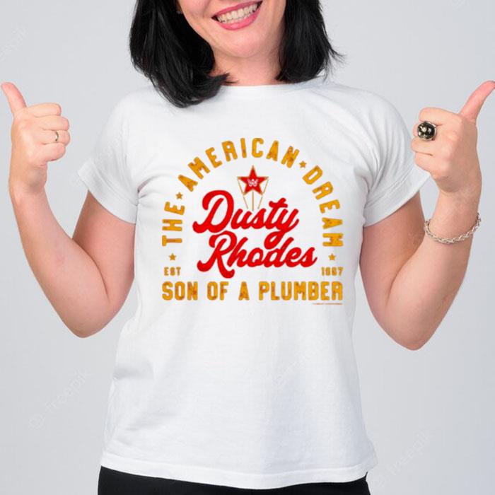 Dusty Rhodes Son Of A Plumber T-Shirt