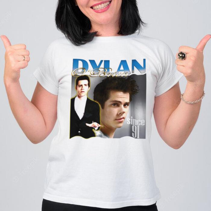 Dylan O Brien Inspired 90S Bootleg Rap Old School 76 T-Shirt