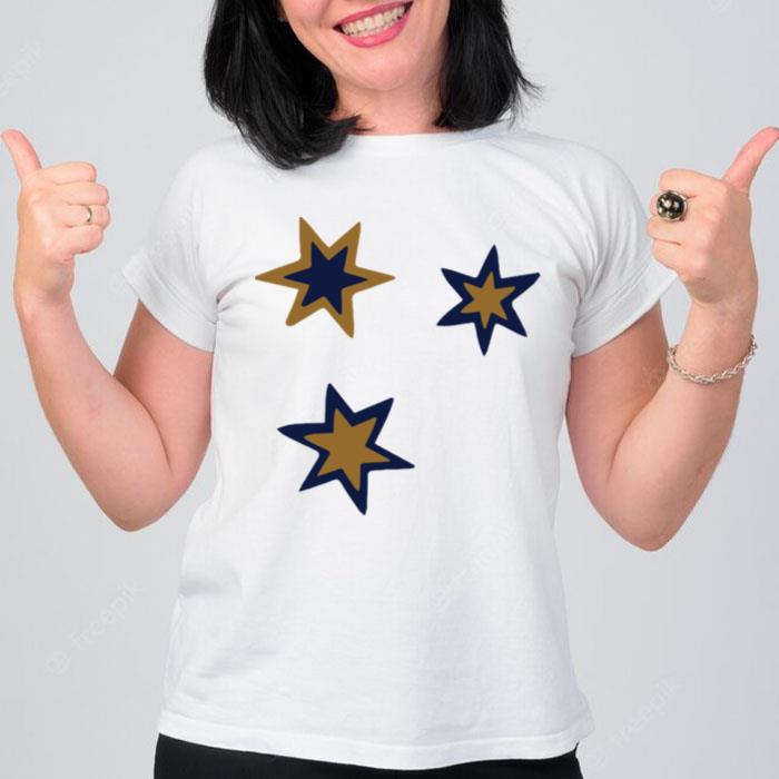 Eagle House Magic Stars Book Version Patterned Classic T-Shirt