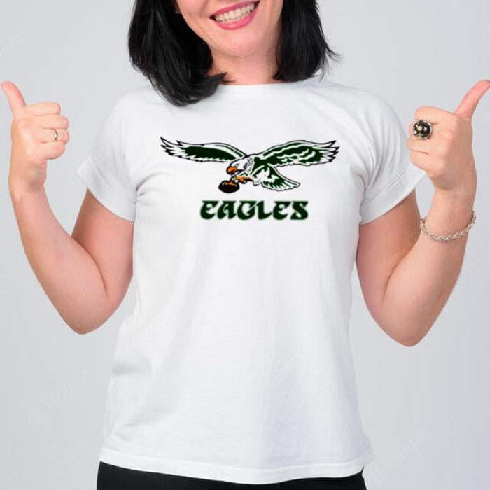 Eagles Logo 1987 Philadelphia Eagles Football T-Shirt