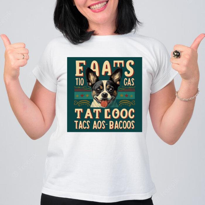 Eat Tacos Pet Dogs Tacos And Wigglebutts T-Shirt