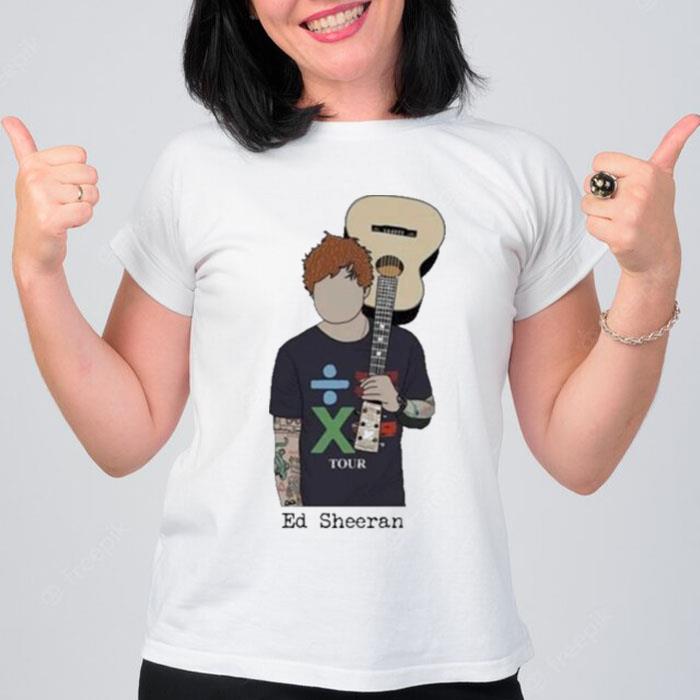 Ed Sheeran Concert 2023 The Mathematics America Tour T-Shirt