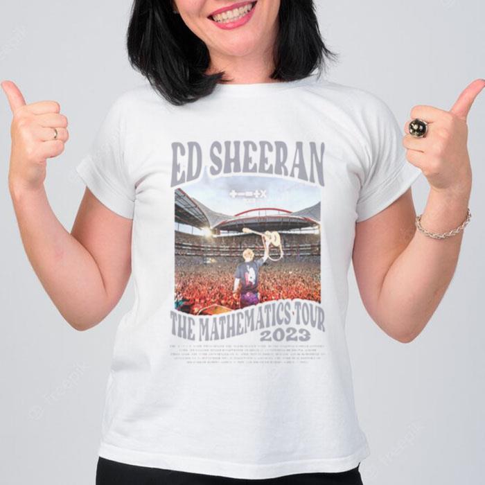 Ed Sheeran the Mathematics Tour 2023 T-Shirt