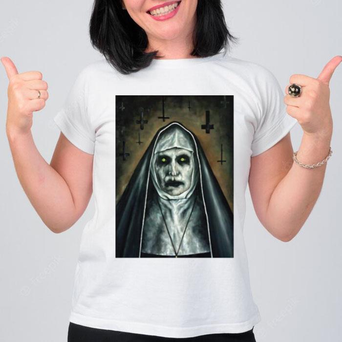 Ed Warren Nun Halloween T-Shirt