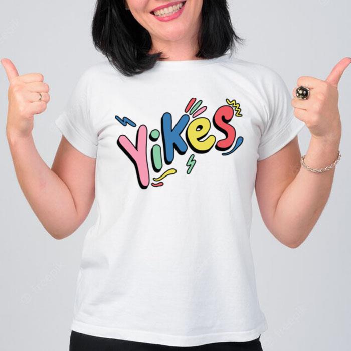 Eddy Burback Merch Yikes Rainbow T-Shirt