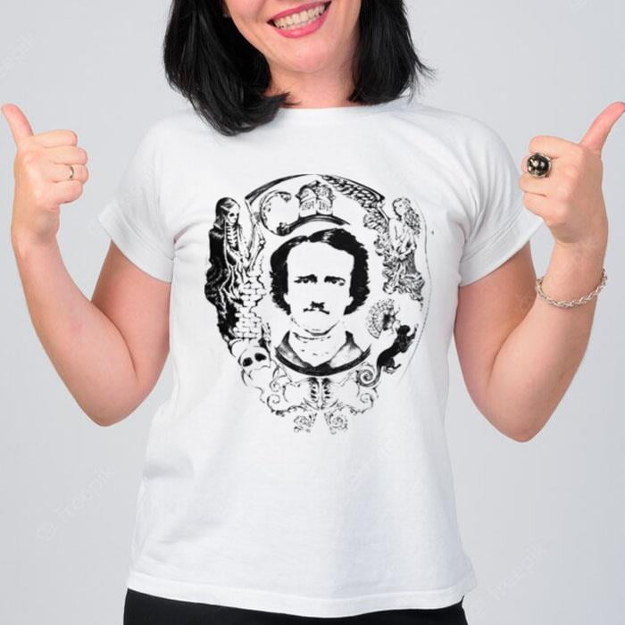 Edgar Allan Poe Graphic T-Shirt