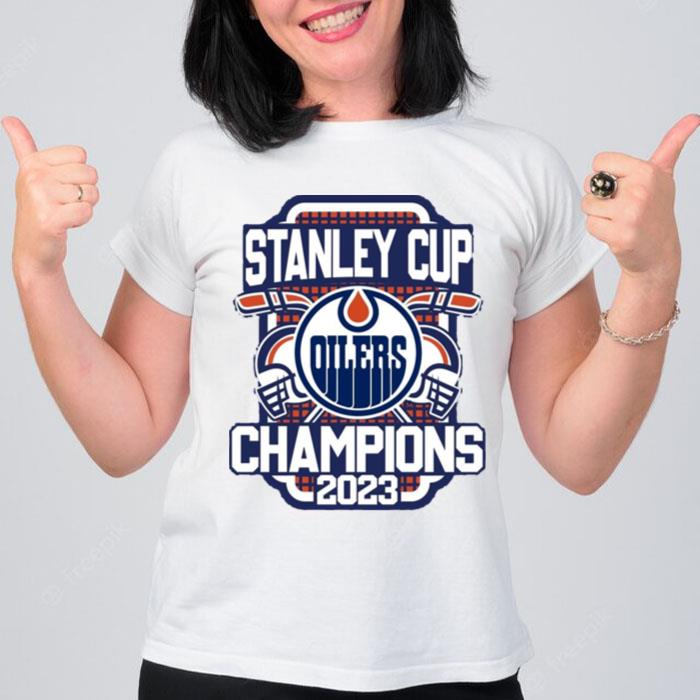 Edmonton Oilers Stanley Cup Champions 2023 T-Shirt