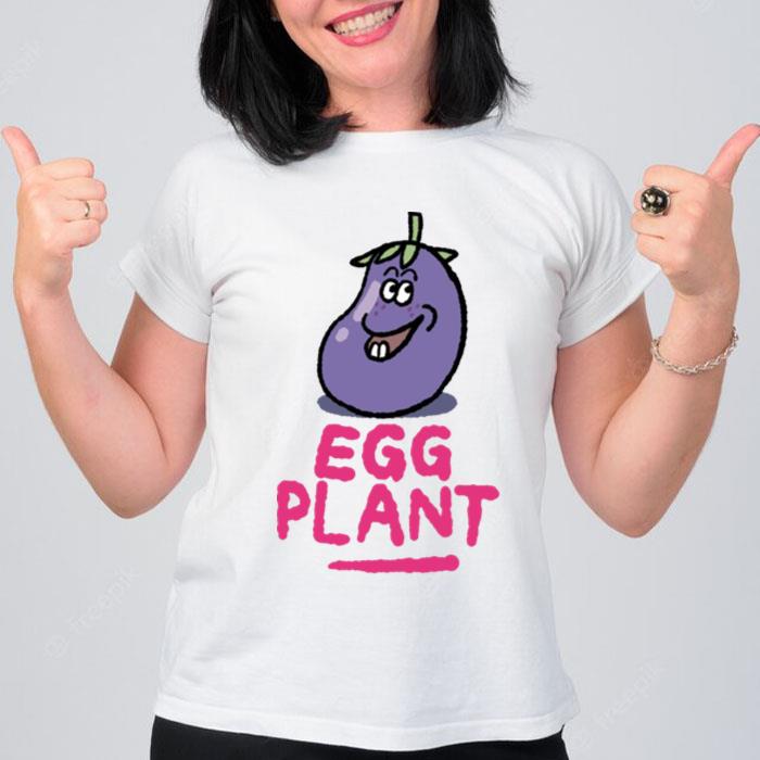 Eggplant Don't Eat Me Use Me Vegetable T-Shirt