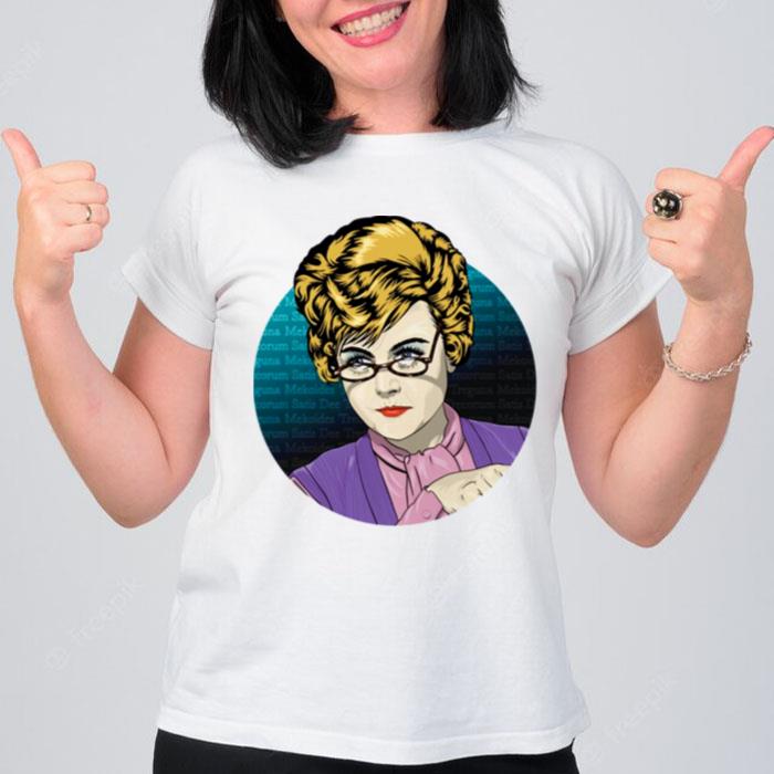 Eglantine Price Animated Jessica Fletcher T-Shirt