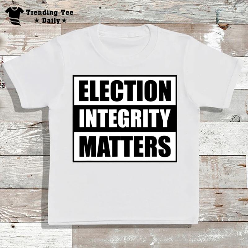 Election Integrity Matters Biden'trump Voter Fraud Ballots T-Shirt