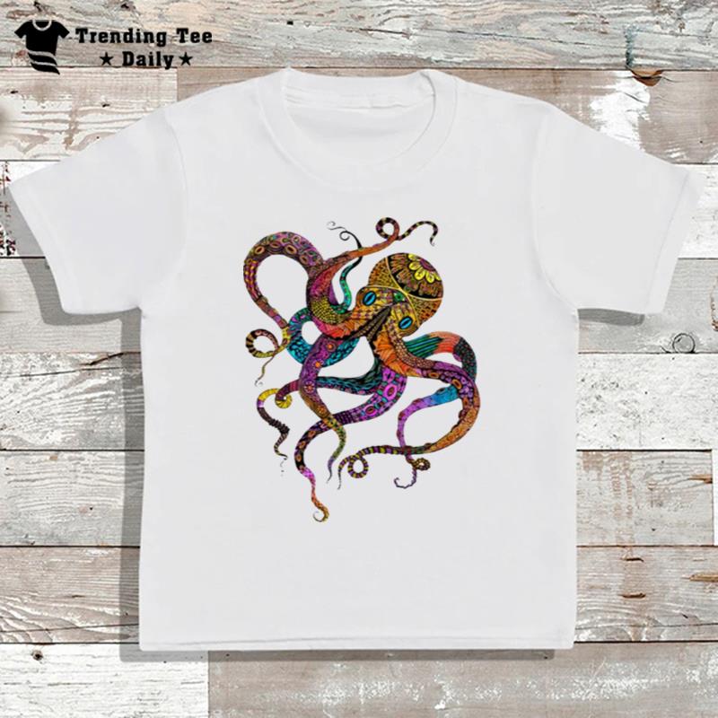 Electric Octopus Digital T-Shirt