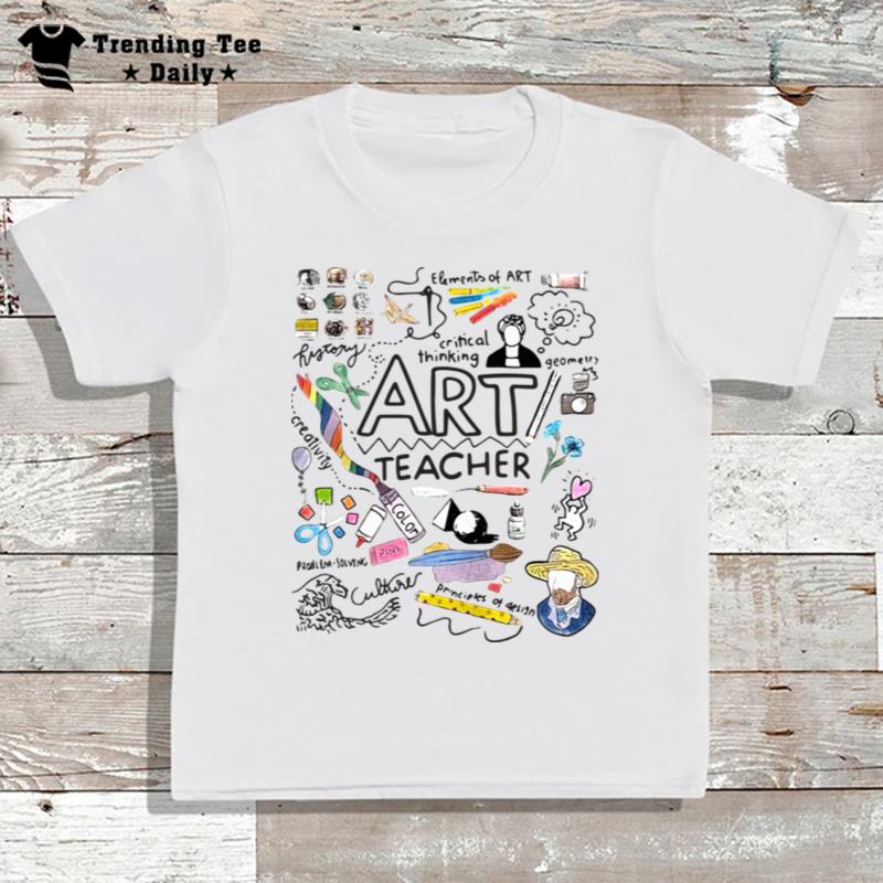 EleMen's Of Art Critical Thinking Art Teacher T-Shirt