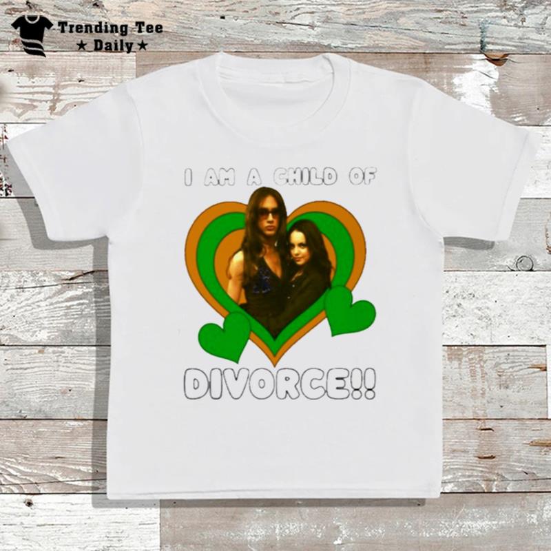 Elizabeth Gillies And Victoria Justice I Am A Child Of Divorce T-Shirt