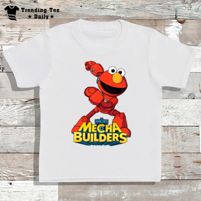 Elmo Toddler Sesame Street Mecha Builders T-Shirt