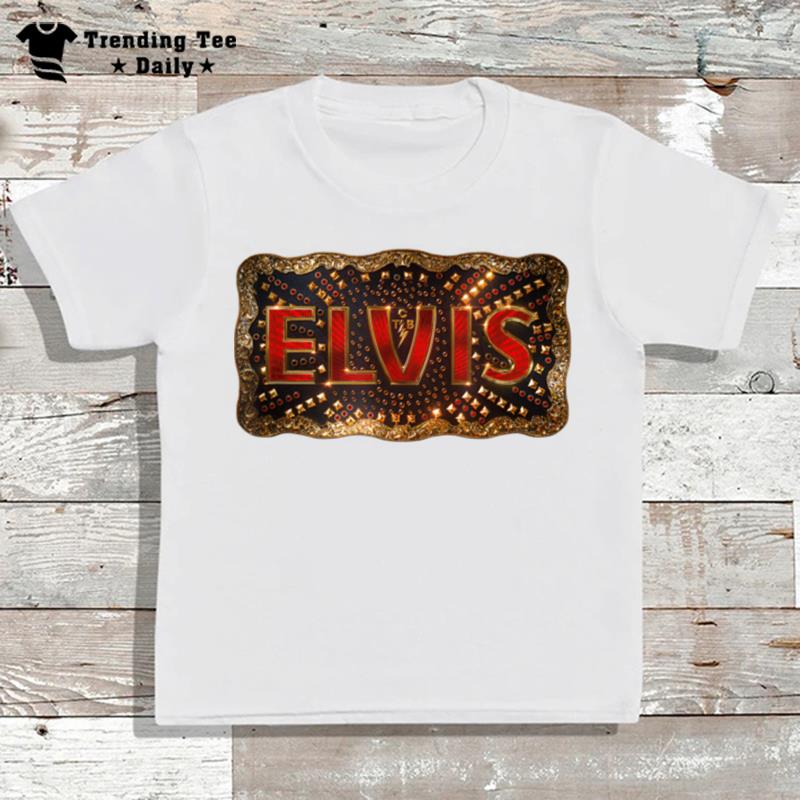 Elvis Movie Buckle Logo Official T-Shirt