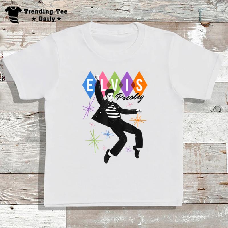 Elvis Presley Official Dancing Star B093Tw56Rz T-Shirt