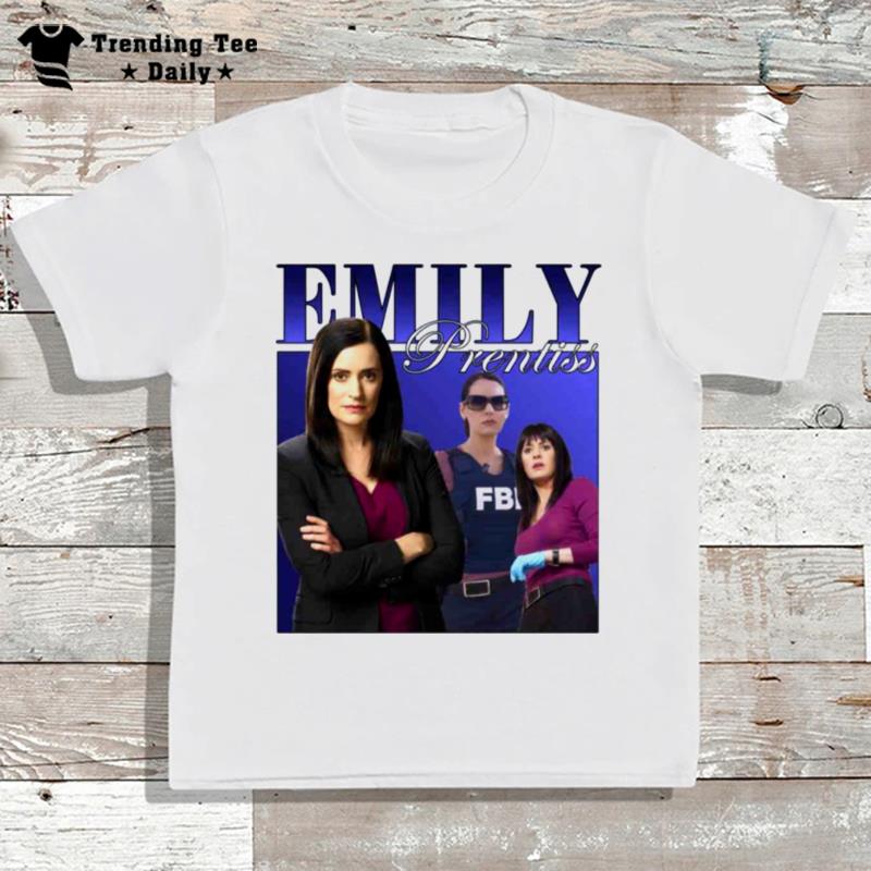 Emily Prentiss Criminal Minds Tv Series T-Shirt