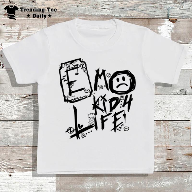 Emo Kid 4 Life Mcr T-Shirt