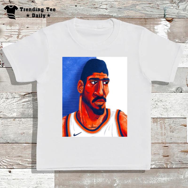 Enes Kanter Boston Celtics Portrai T-Shirt