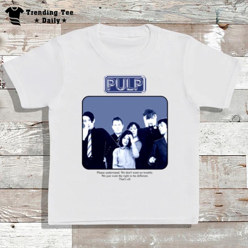 English Rock Band Pulp T-Shirt