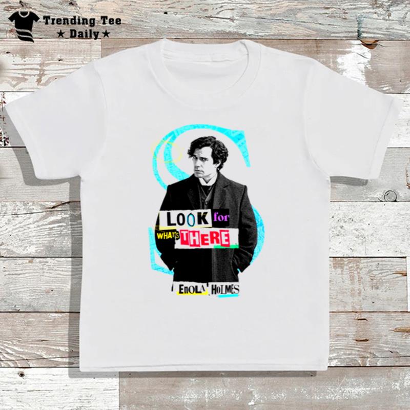 Enola Holmes Sherlock Holmes Henry Cavill Look T-Shirt