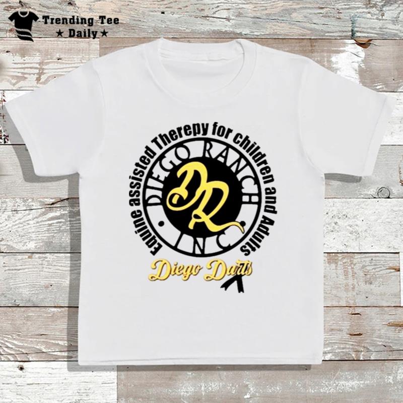 Equine Assisted Therepy The For Children And Adults Diego Darts T-Shirt