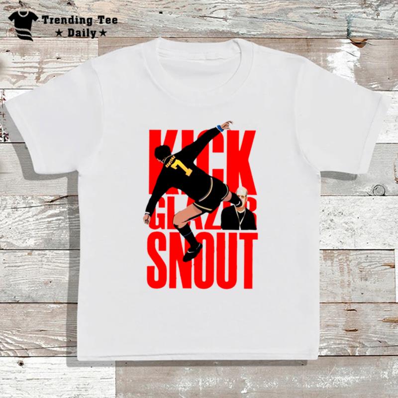 Eric Cantona Kick Glazer Snou T-Shirt