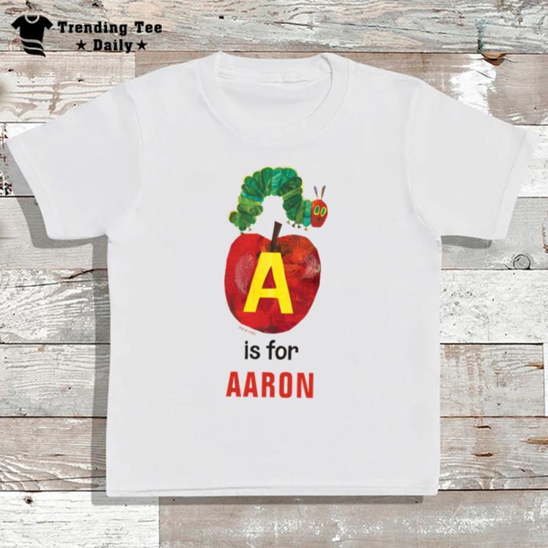 Eric Carle A Is For Apple Baby T-Shirt