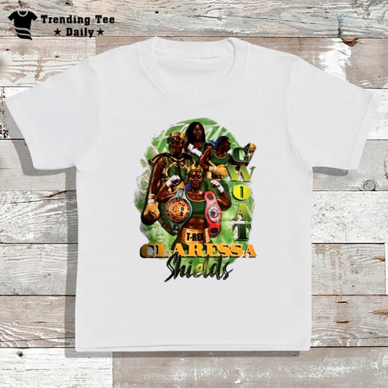 Errolspencejr Claressa Shields Gwoat T-Shirt