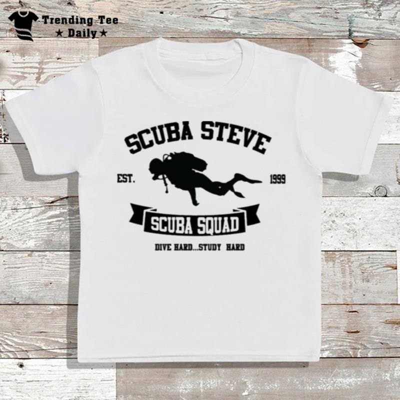 Est 1999 Steve Squad Scuba Diving T-Shirt