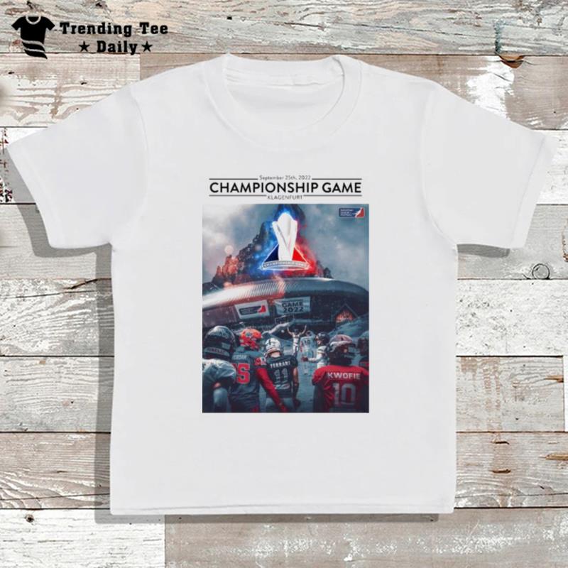 European League Football Championship Game 2022 Klagenfur T-Shirt