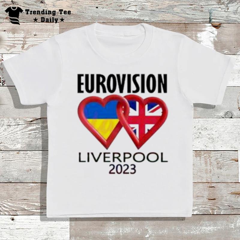 Eurovision 2023 Liverpool Uk Eurovision T-Shirt