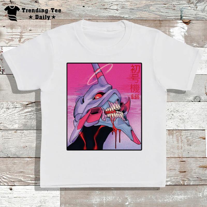 Eva Neon Genesis Evangelion 6.66 Classic T-Shirt