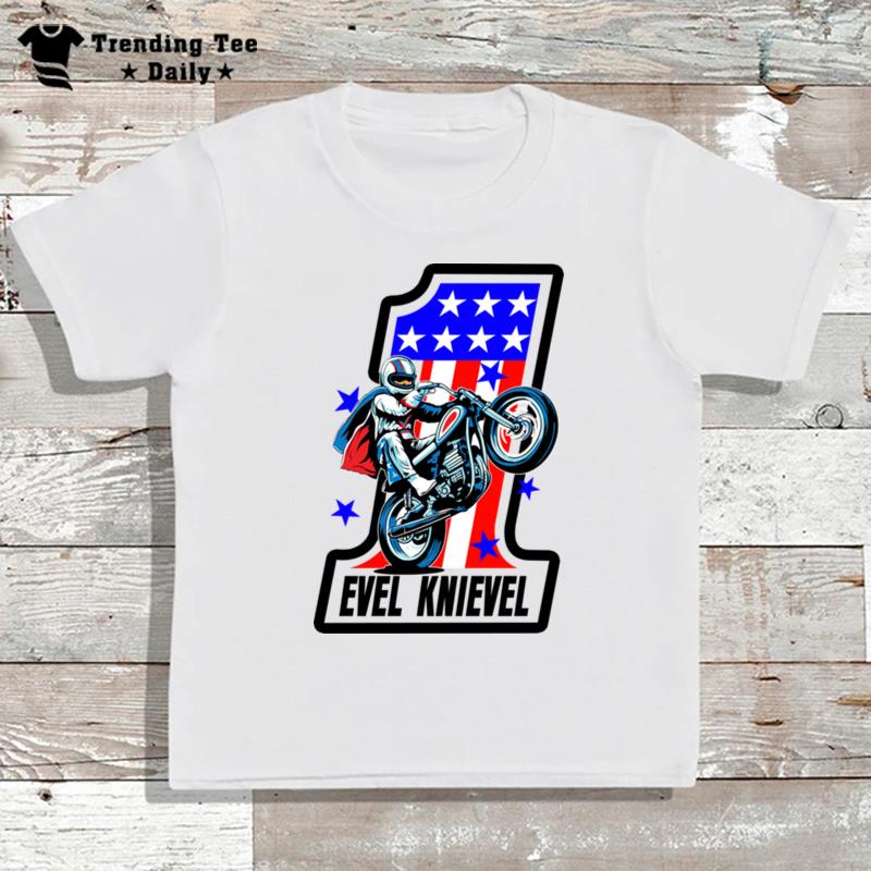 Evel Knievel 1 Retro Relaxed Fi T-Shirt