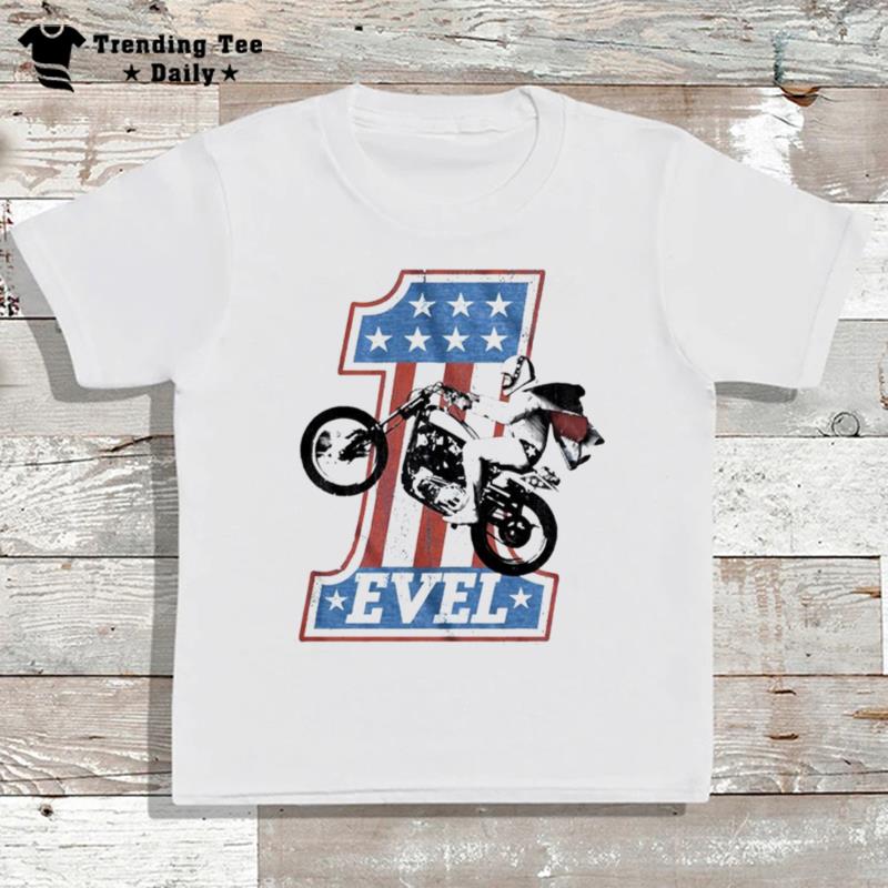 Evel Knievel One Level T-Shirt