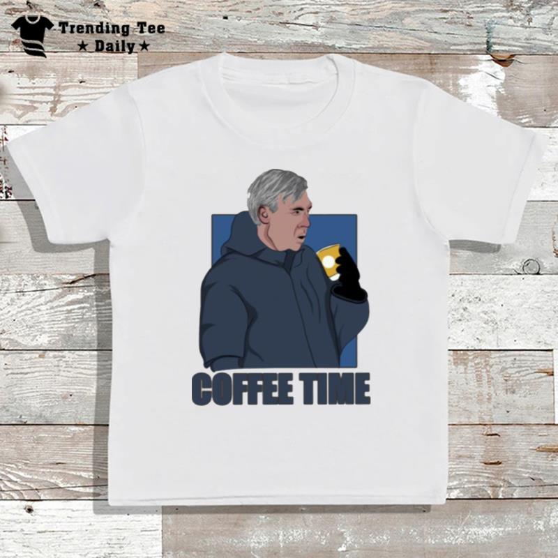 Everton Football Club Coffee Time Carlo Ancelotti T-Shirt