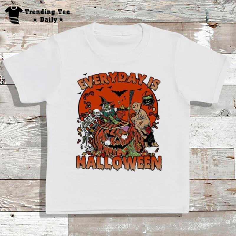 Everyday Is Halloween Horror Pumpkin 2022 T-Shirt