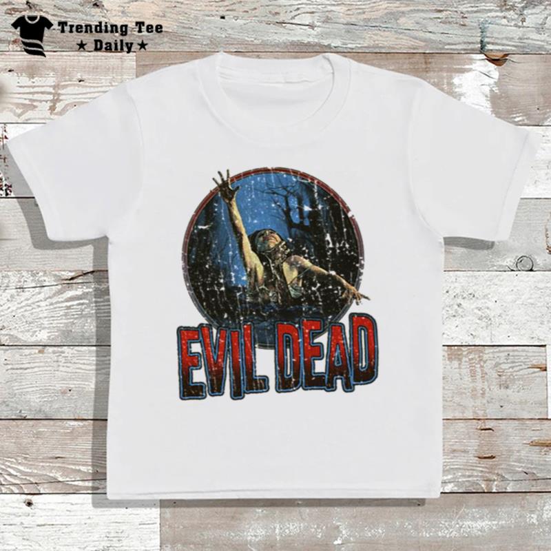 Evil Dead 1981 Retro Logo Scary For Halloween T-Shirt