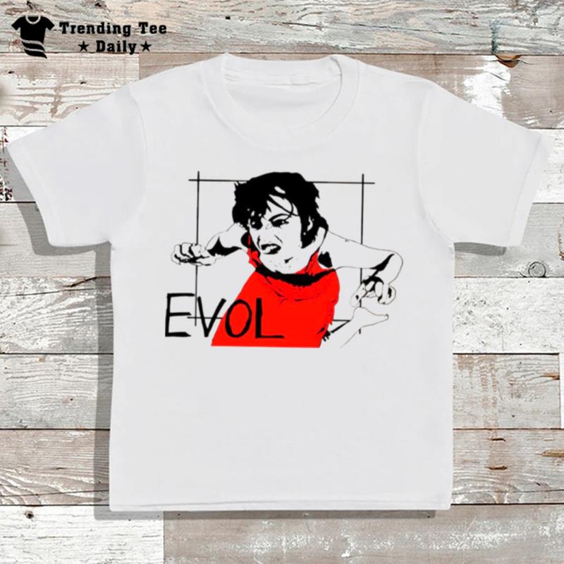 Evol Sonic Youth Red T-Shirt