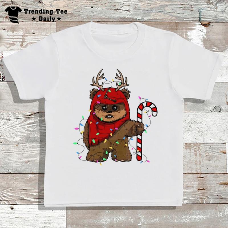 Ewoks Custom Reindeer Christmas Light T-Shirt