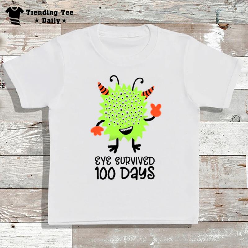 Eye Survived 100 Days Youth T-Shirt