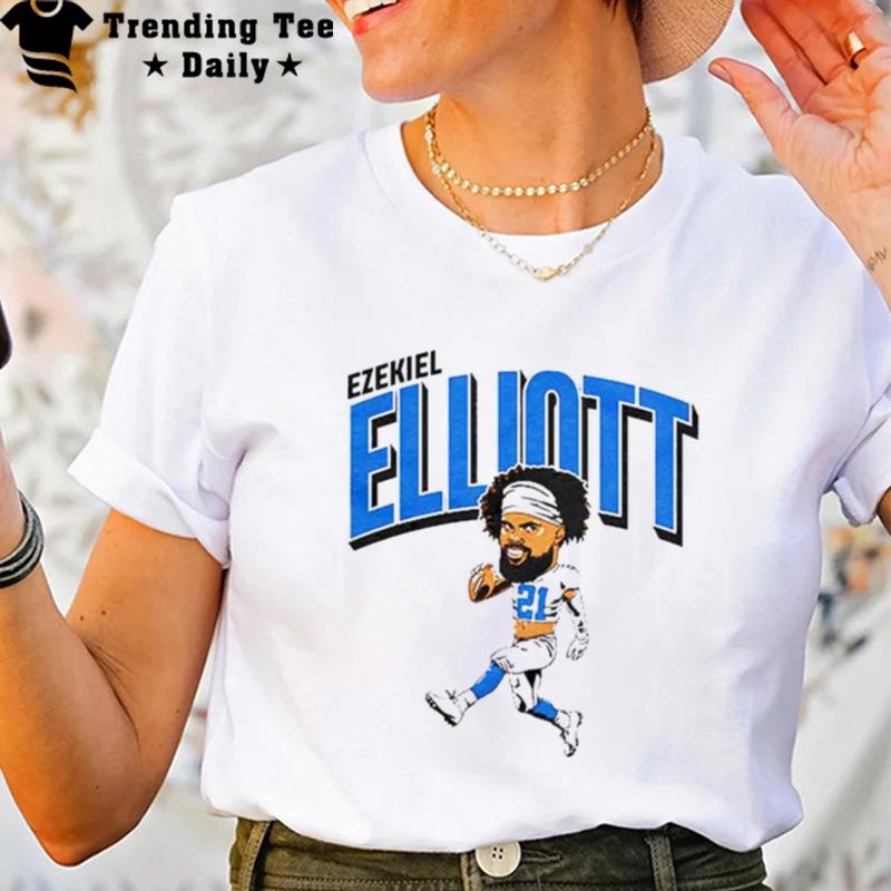 Ezekiel Elliott Caricature T-Shirt