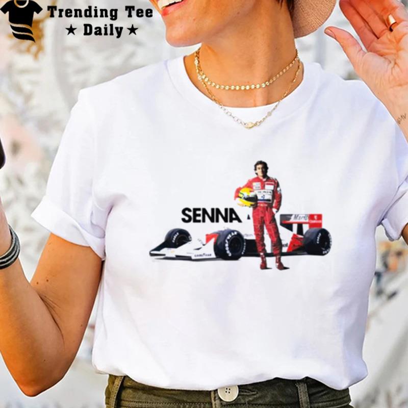 F1 Legend Senna Racing T-Shirt