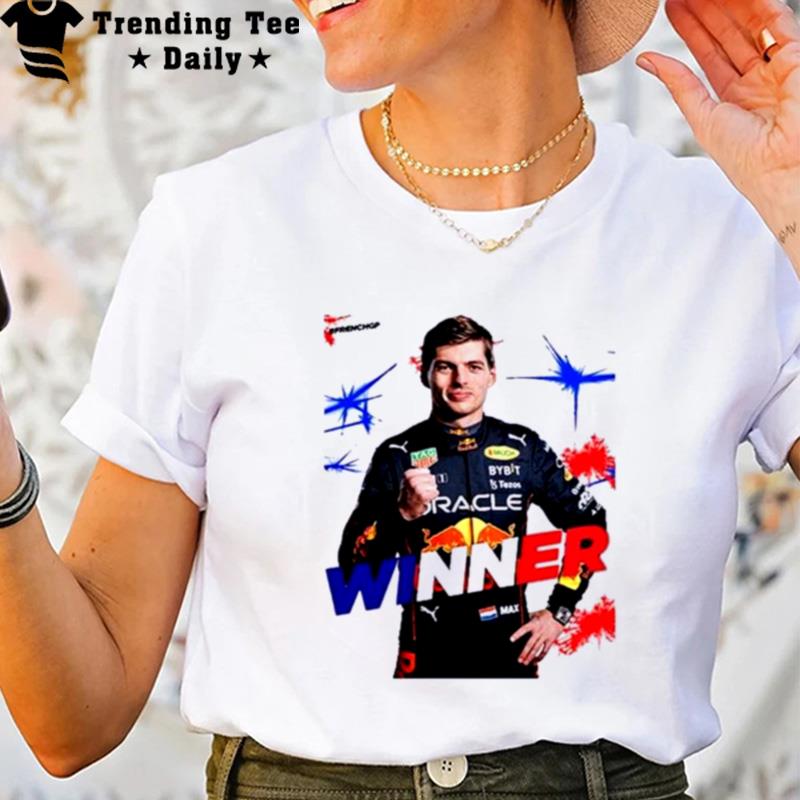 F1 Max Verstappen Wins The 2022 French Grand Prix T-Shirt