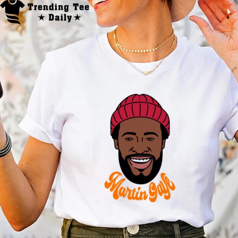 Face Fan Art Marvin Gaye T-Shirt