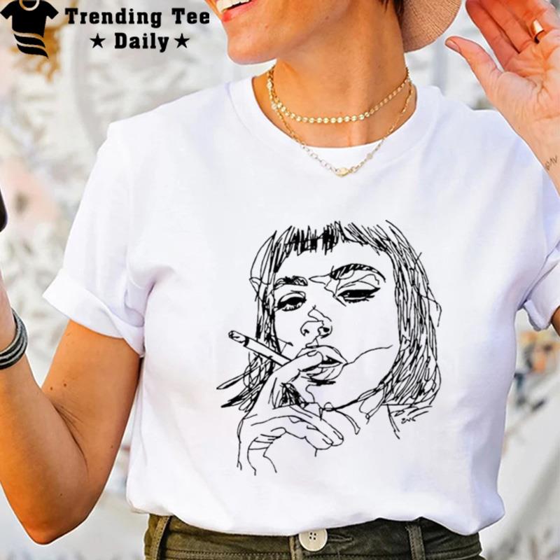 Face One Line Ar T-Shirt