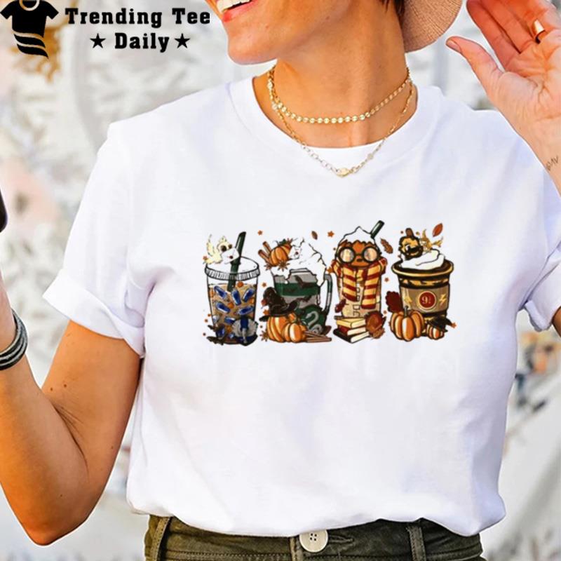 Fall Coffee Cute Pumpkin Spice Latte Psl Thanksgiving T-Shirt