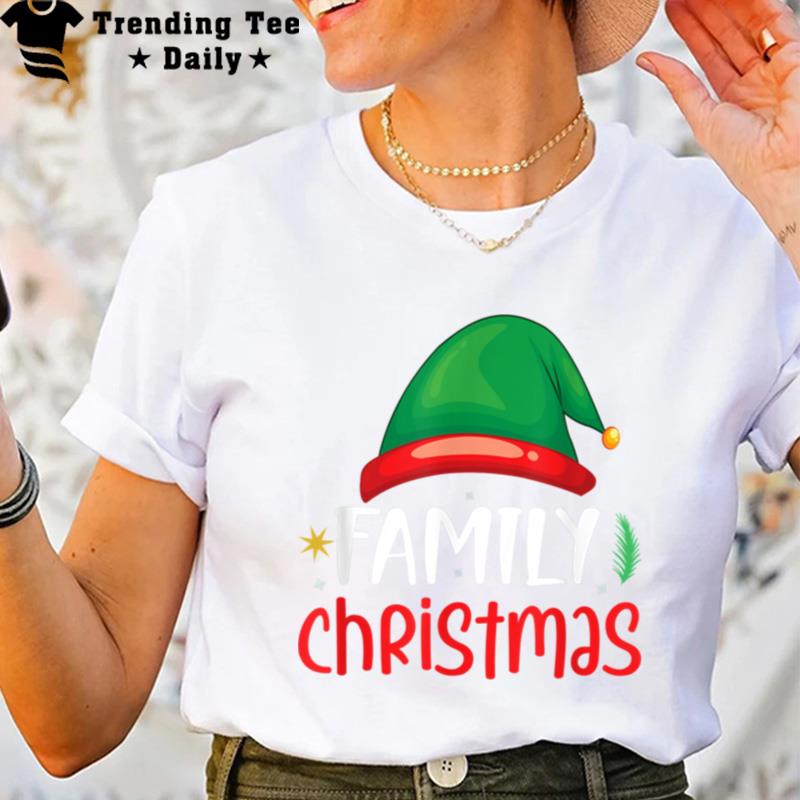 Family Christmas Merry Xmas Ball Light Funny Gifts Tee T-Shirt