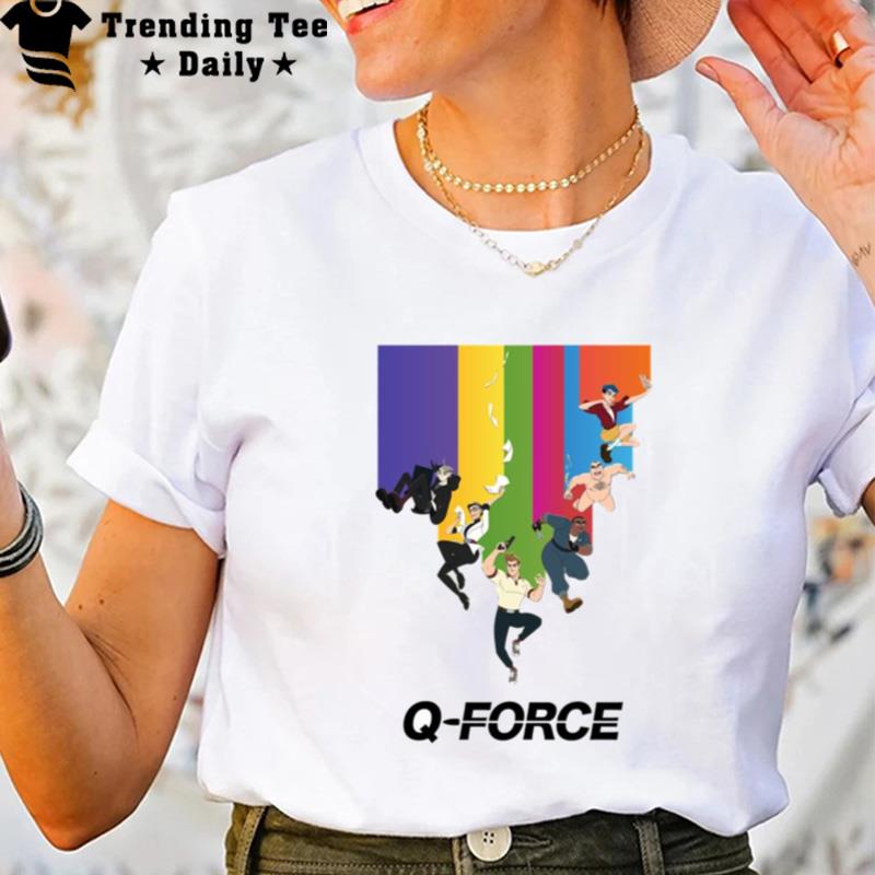 Famous Q Force Anime Series T-Shirt