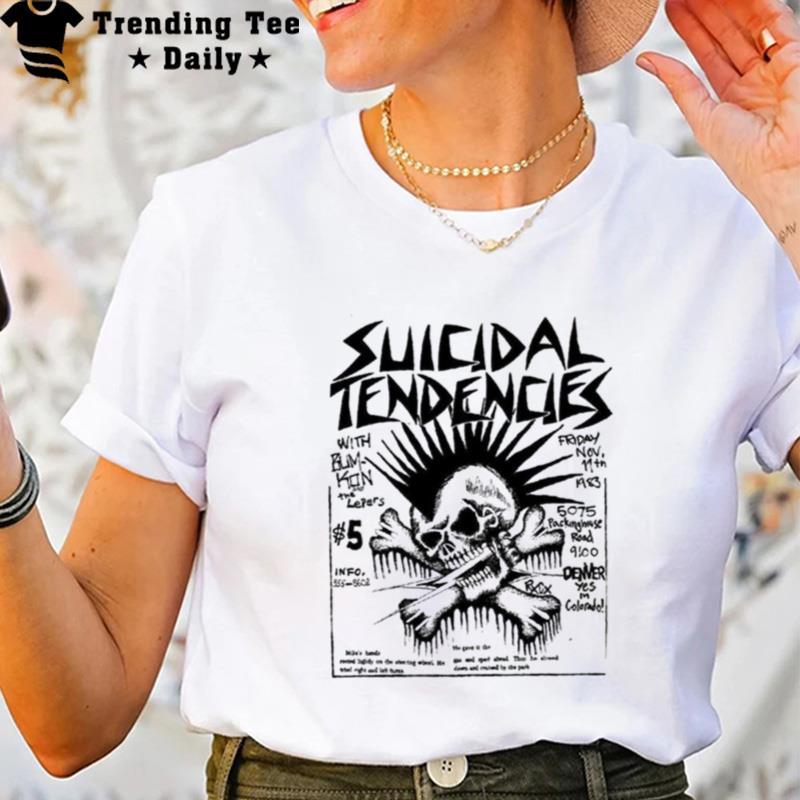 Famous Symbols Suicidal Tendencies Rock Band T-Shirt